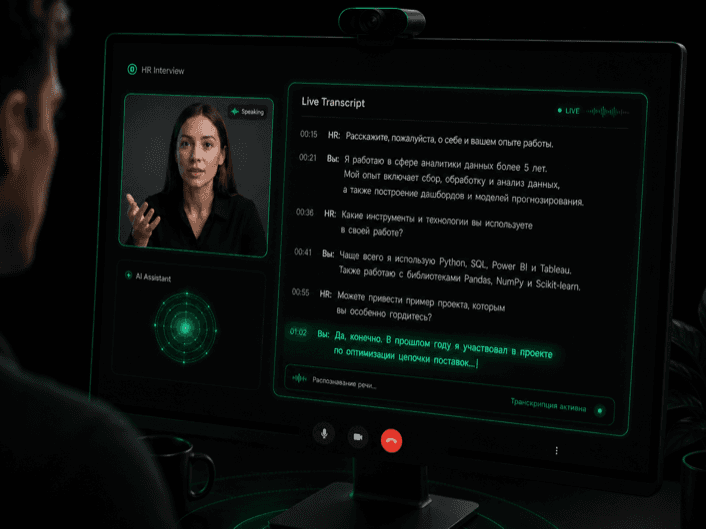AI распознает речь в текст